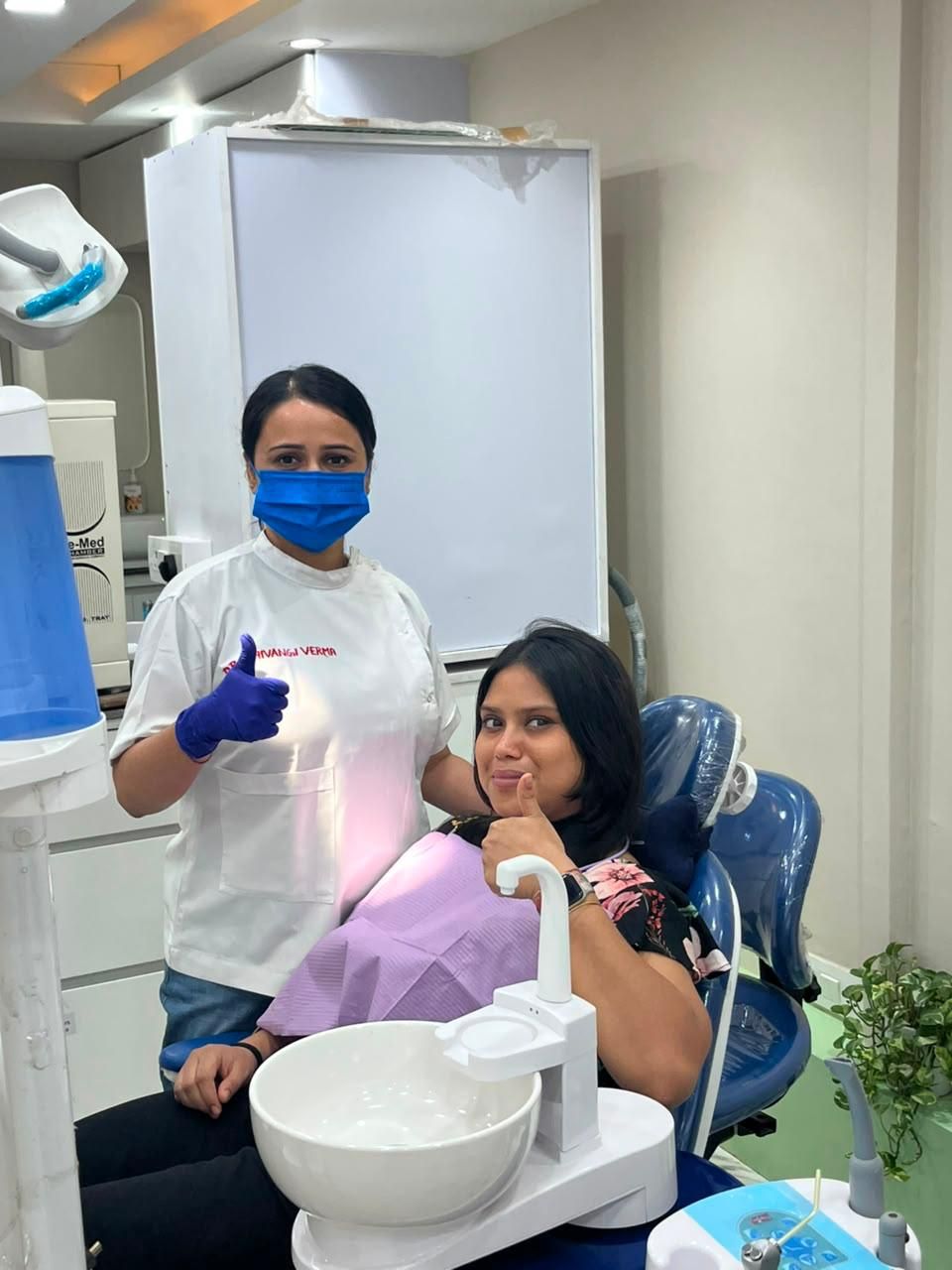 After treatment