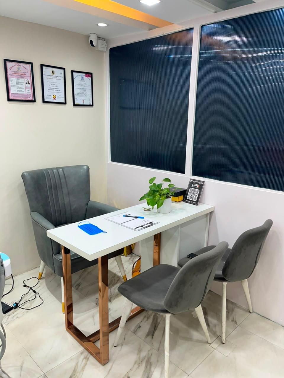 The consultation desk