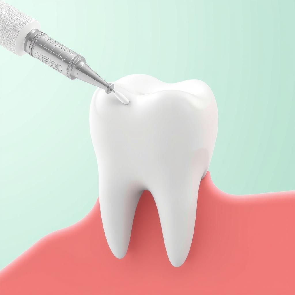 Illustration: Dental Sealants for Children: Protecting Molars from Cavities