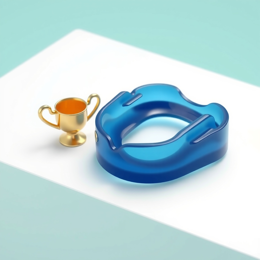 Illustration: Custom-Fitted Sports Mouthguards: Protecting Teeth During Athletic Activities